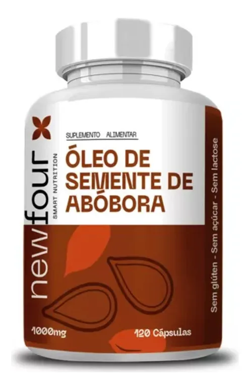Óleo de Semente de Abóbora Central Nutrition 120 Cápsulas