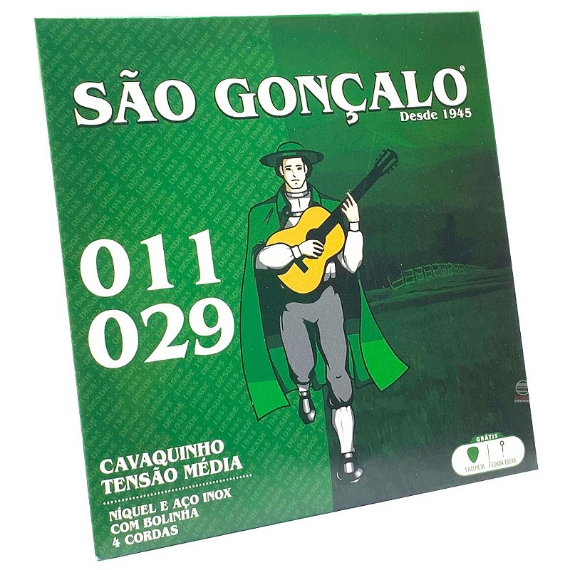 Jogo De Cordas Para Cavaco São Gonçalo 011 Com Bolinha - American Musical e  Magazine