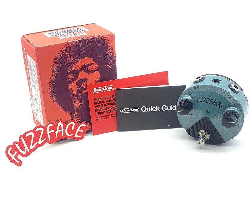 Pedal MXR FUZZ FACE MINI FFM3 Dunlop Jimi Hendrix Distortion