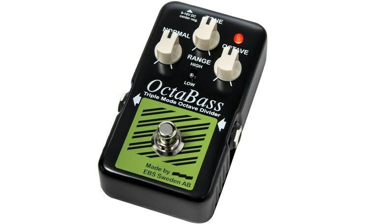 EBS OctaBass ベースエフェクター Pedal Octave Ebs Octabass Blue Label Baixo Oitavador OC-BL