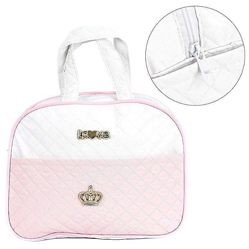 Conjunto P Bebê Reborn Roupa Fralda e Bolsa Maternidade Rosa - Chic Outlet  - Economize com estilo!