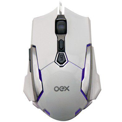 Mouse OEX Gamer Robotic 4000 DPI - Hipermidia Info & Sublimação