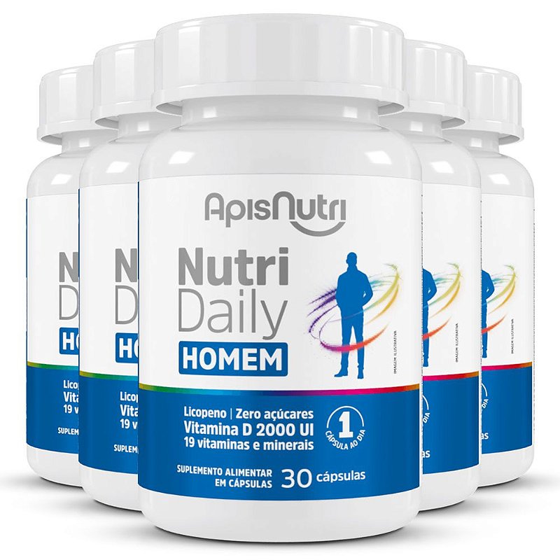 Plano A Suplementos - Nutri Daily Mulher (30 caps) Apisnutri