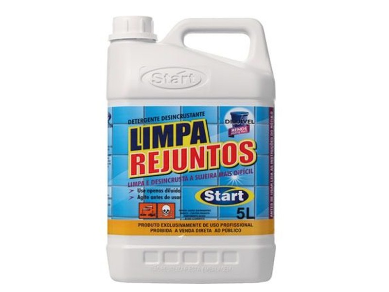 LIMPA REJUNTES START 5L - Certeza Higiene e Limpeza