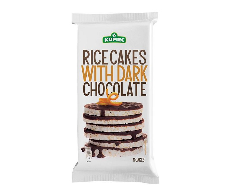 Rice Cake Chocolate Meio Amargo 90g • Kupiec - Terra Viva Produtos