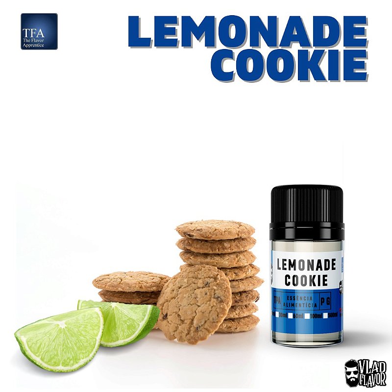 Lemonade Cookie 10ml TPA ESSÊNCIAS ALIMENTÍCIAS