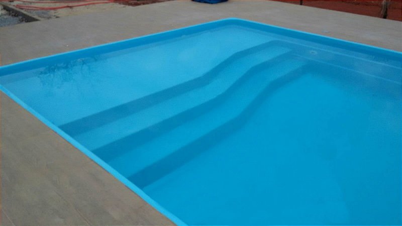 Piscina de Fibra Mar Azul - 9,14 m x 4,21 m x 1,40 m - 47.000 litros -  Diazul Piscinas - Loja Online - Casa da Piscina