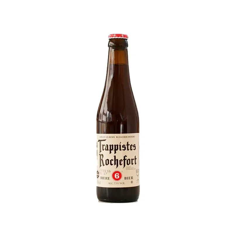 Cerveja Rochefort 6 330ml - Trappist Dubbel Belga Premium