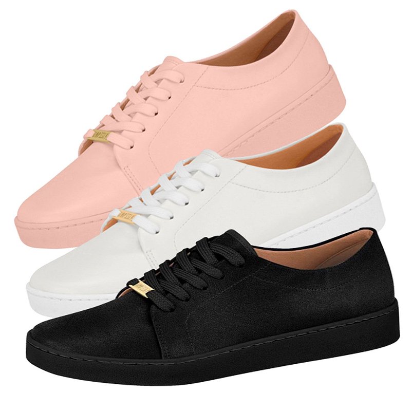 tenis casual feminino vizzano Amo Outlet