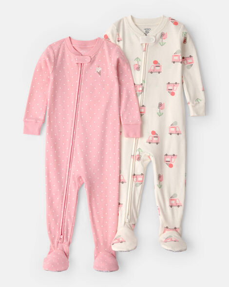 Kit com 2 Pijamas Sorvetes