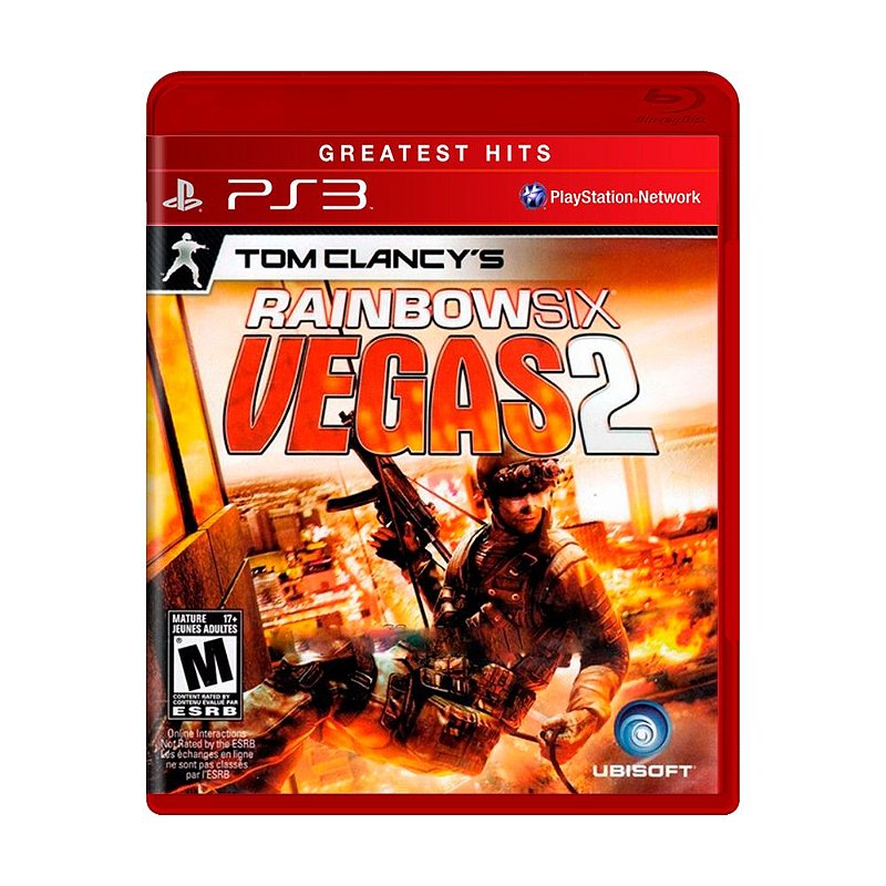 Jogo Tom Clancy's Rainbow Six: Vegas 2 - PS3 - Distribuidora de Jogos