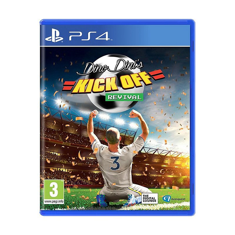 Jogo Dino Dini's Kick Off Revival - PS4 - Distribuidora de Jogos