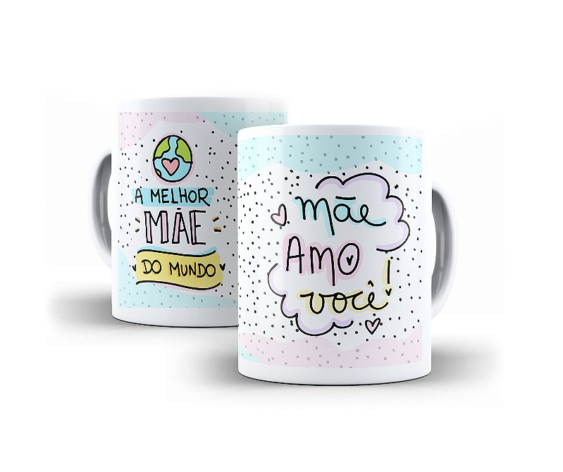 Caneca de Cerâmica - A Melhor Mãe do Mundo