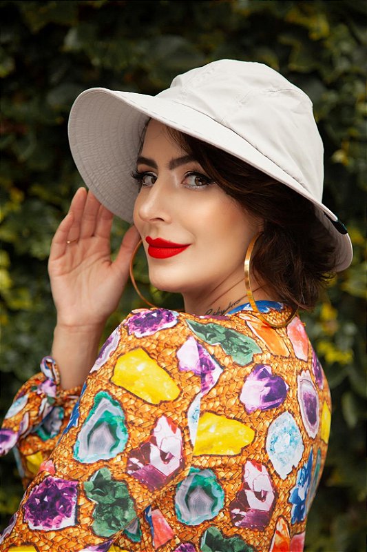 chapeu com proteção uva e uvb