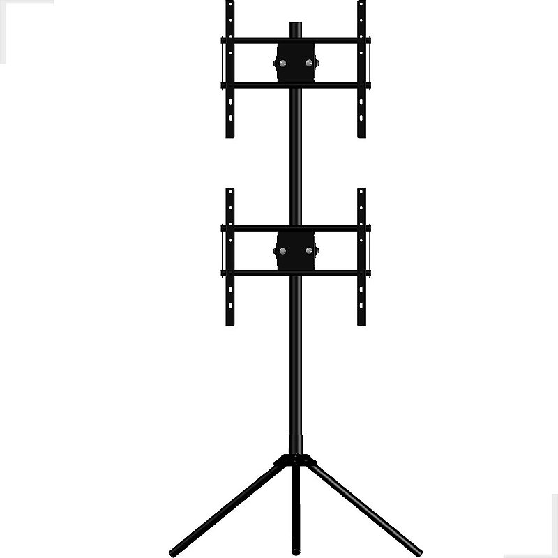 Pedestal Suporte Para Tv Tripe Para Duas Tv 22 A 43 Pol