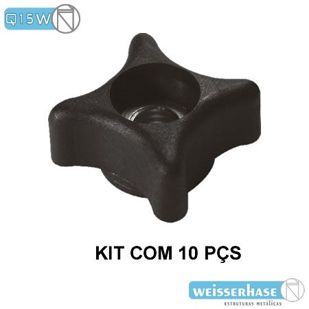 Manípulo 3/8" x 40 - kit 10 pçs