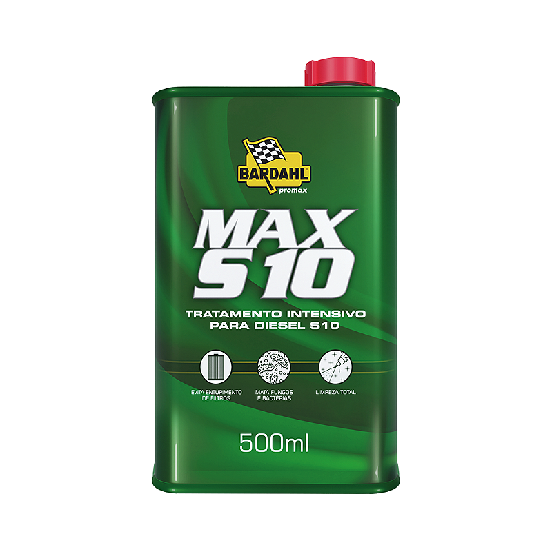Aditivo para Diesel Bardahl Max S10 500ml - Vivemos Moto