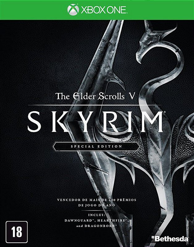 The Elder Scrolls V: Skyrim - Xbox-360 - Microsoft - Jogos de RPG
