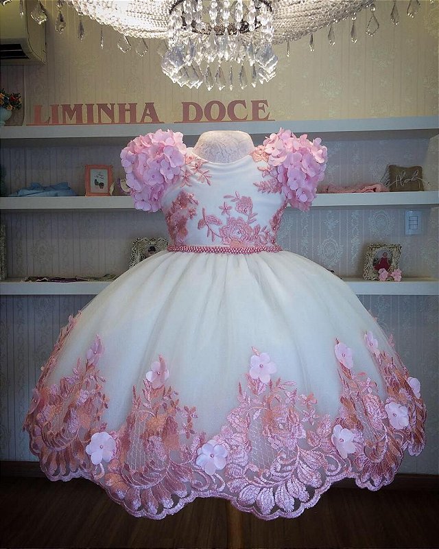 Jardim Encantado Vestido Para CrianÇa De Anos Vestido Infantil