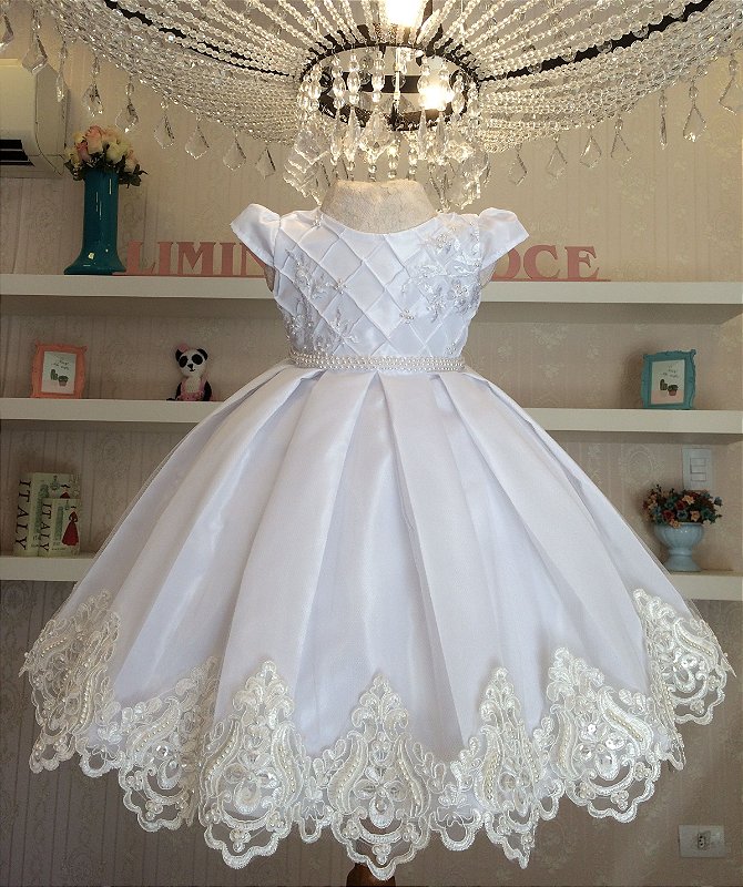 Vestido Para Batizado-Vestidos de temas infantil - Liminha Doce
