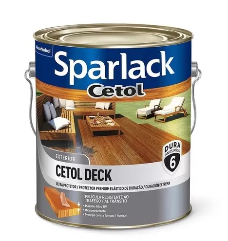 Sparlack Cetol Deck - Natural (3,6 L) - Loja das Resinas