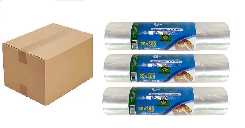 Filme de PVC Aromasil 28cm x 50m - Comprar em Aromasil