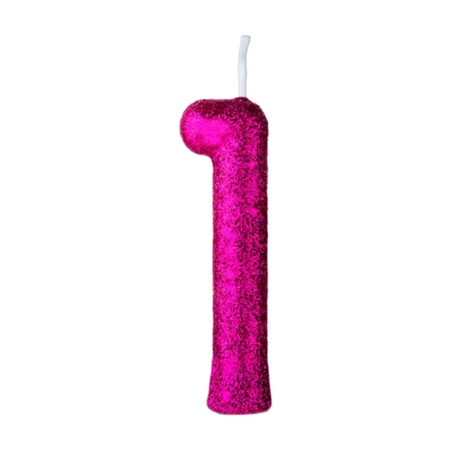 Vela Sparkles Coração Rosa - 25,5cm x 11cm - 1 unidade - Mundo Bizarro -  Rizzo Festas - Rizzo Embalagens