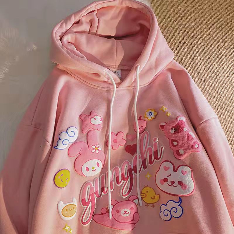 Moletom sales feminino kawaii