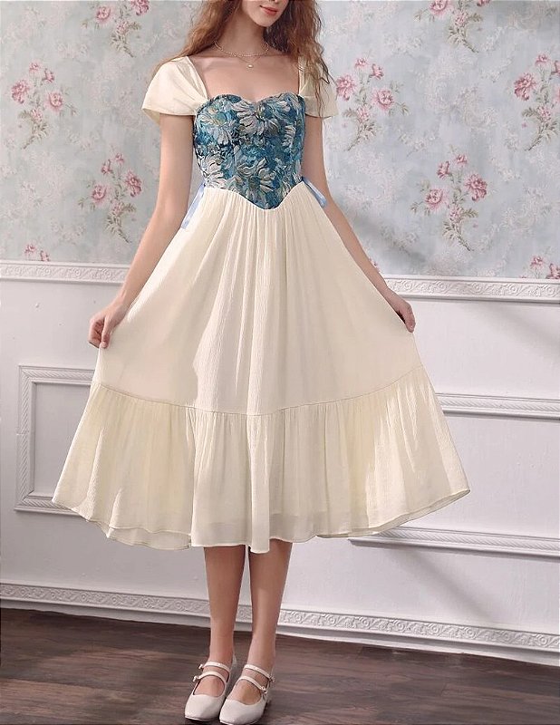 Vestido Princesa Longo - MobWay Store - Moda Alternativa, Kawaii e Gótica.