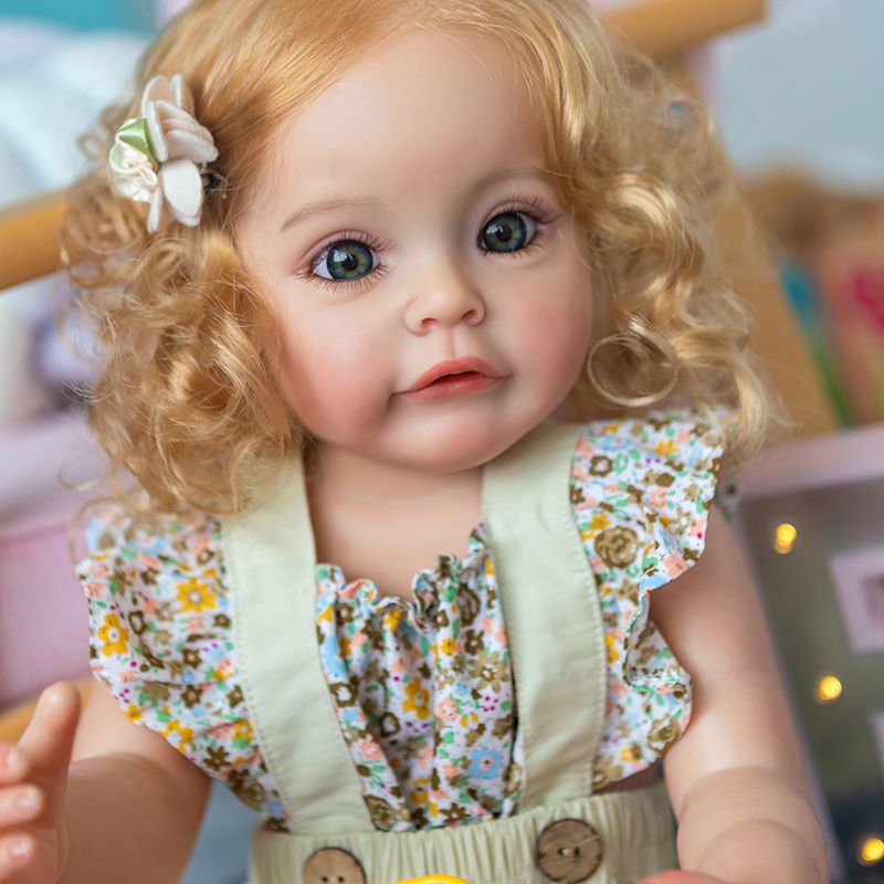 【リボーンドール】SUE SUE Bebê Reborn Kit Sue Sue Silicone - Sonho de Menina - Bebê Boneca