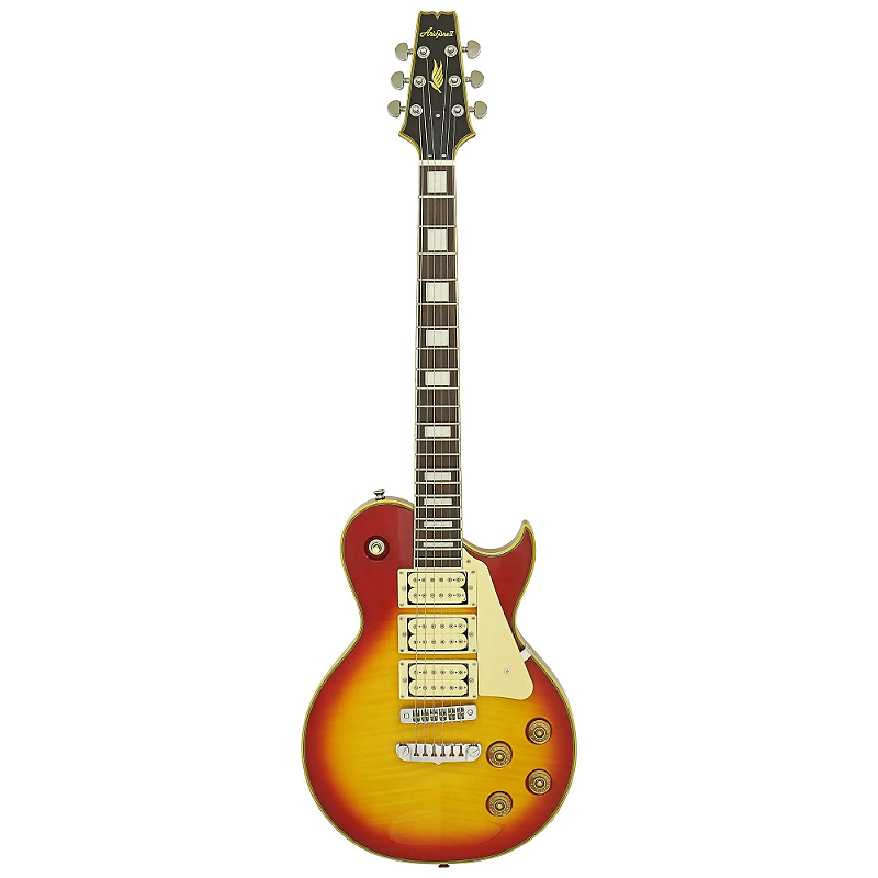Guitarra Aria Pro II PE-590AF Aged Cherry Sunburst - Look Music