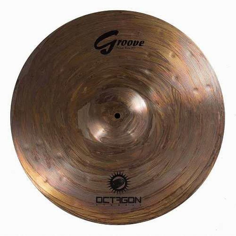 Prato Octagon Groove Ride 20" Look Music Instrumentos Musicais