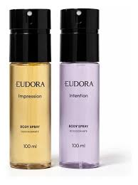 Kit Presente Duo Body Spray Masculino Eudora (2 itens)