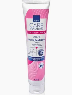 Creme Depilatório Care Corporal 3 Em 1 125g Novo - Avon