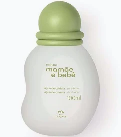 Água de Colônia infantil 0 a 3 anos Mamãe e Bebê 100 ml NATURA