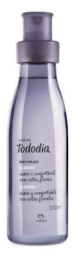 Body Splash Natura Colonia Spray Algodão Tododia 200ml