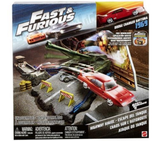 Pista De Corrida Hot Wheels Velozes E Furiosos Desafios Spy