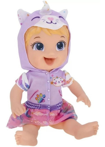 Roupa Boneca Baby Alive Conjunto 3 Peças Unicórnio