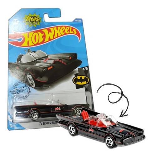 Carrinho Hot Wheels Batman: Arkham Knight Batmobile Ed 2021