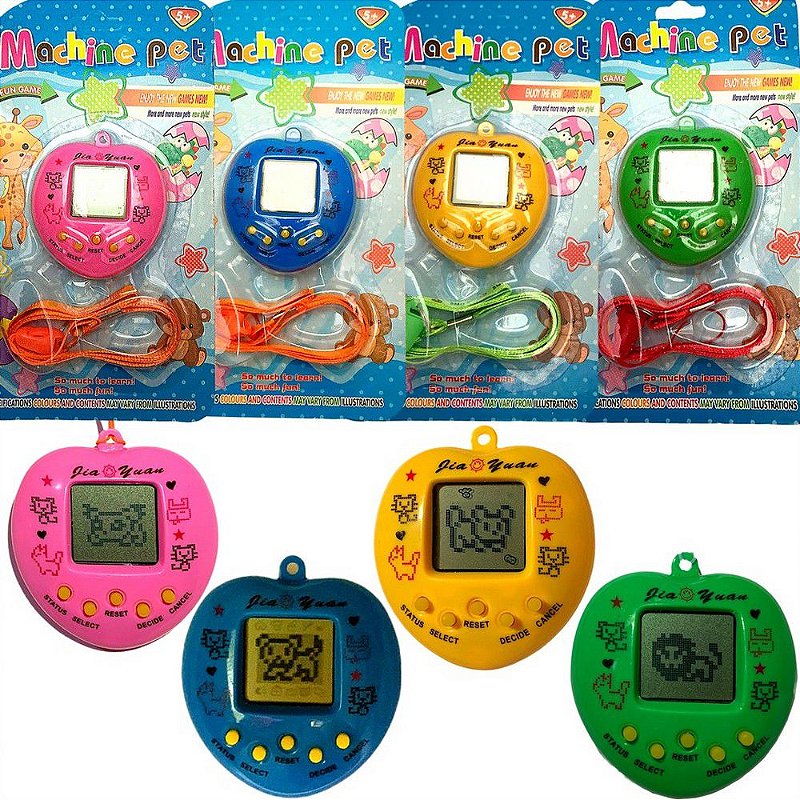 Bichinho Virtual Tamagotchi 168 Bichinho Eletrônico Nostálgico/Brinquedo de  Criança/Jogos Aleatórios