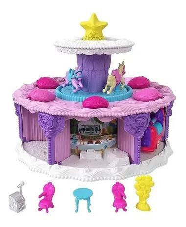 Boneca Polly Pocket Mini Aniversário De Bichinhos Magico - Alfabay