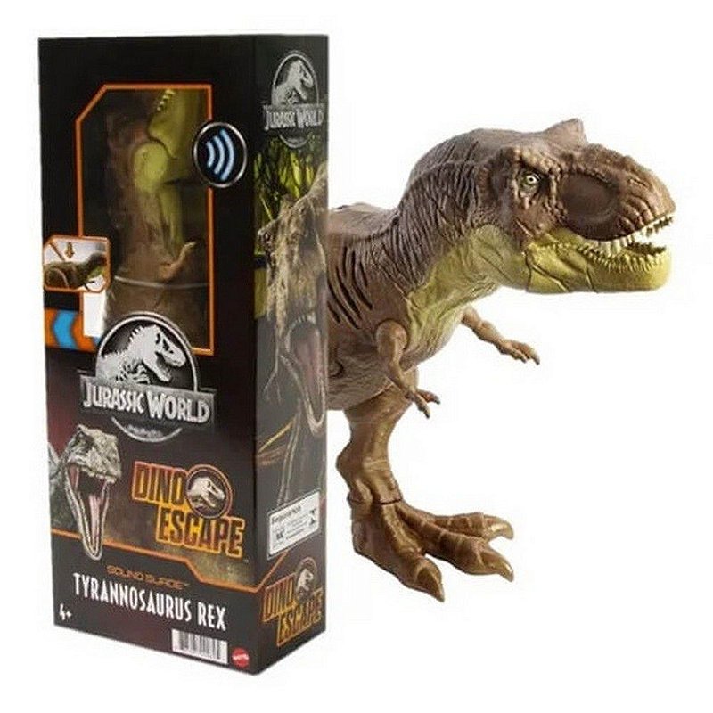 Boneco Tiranossauro Rex Dinossauro Jurassic World C Som 30cm - Alfabay -  Cubo Mágico - Quebra Cabeças - A loja de Profissionais e Colecionadores!