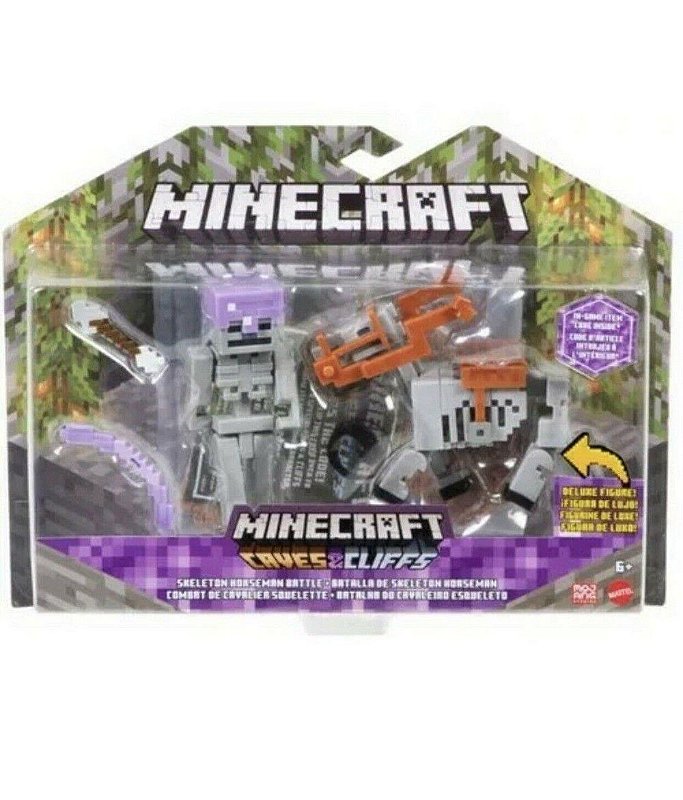 Boneco Minecraft Esqueleto E Aranha Lançamento 2023 De Luxo - Alfabay -  Cubo Mágico - Quebra Cabeças - A loja de Profissionais e Colecionadores!