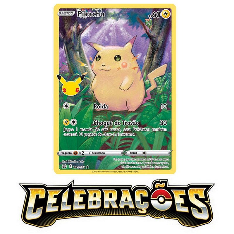 Carta Pokémon Pikachu Surfista Vmax Celebrações - Alfabay - Cubo