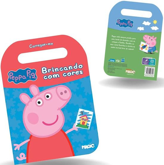 Livro para colorir - Carregue-me - Peppa Pig