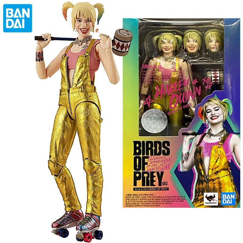 Boneca Harley Quinn - Birds Of Prey S.h.figuarts Edição Luxo