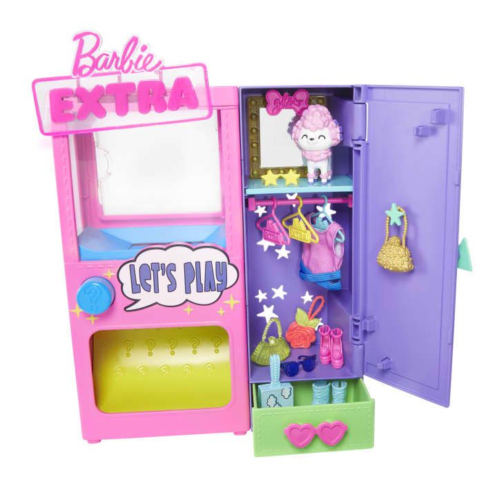 Brinquedo: Boneca Barbie Com Guarda Roupa - Mattel