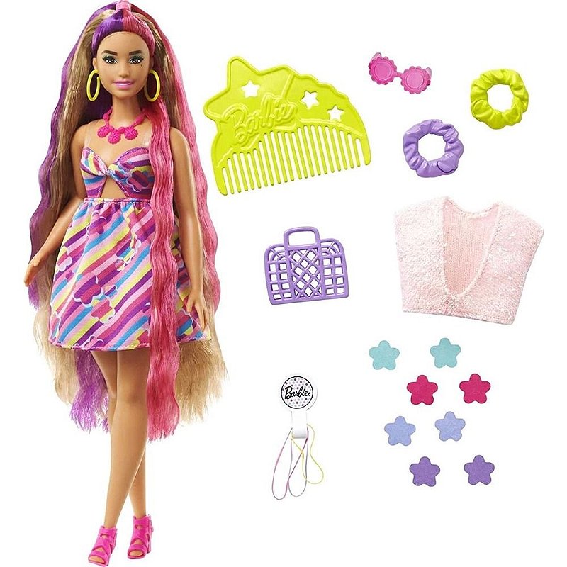 Boneca Barbie Salão De Beleza Cabelo Mulda D Cor Loiro Longo - Alfabay -  Cubo Mágico - Quebra Cabeças - A loja de Profissionais e Colecionadores!