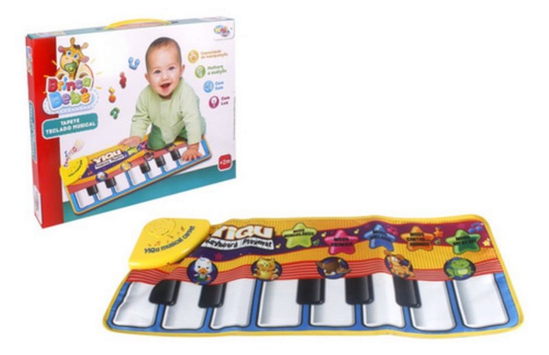 Teclado Pianinho Infantil Musical De Dinossauro Amarelo - Alfabay - Cubo  Mágico - Quebra Cabeças - A loja de Profissionais e Colecionadores!