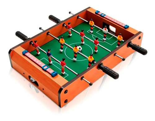 Mini Jogo De Futebol Com Lançador De Bolas Com 7 Peças - Alfabay